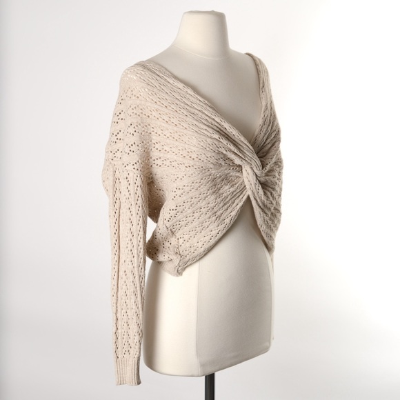 NEW Poof Apparel Twist Sweater - Picture 7 of 9